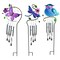 Meadowcreek Meadow Creek Assorted Glass/Metal 28 in. H Windchime Outdoor Garden Stake ZAC47M2231 - alternate 1